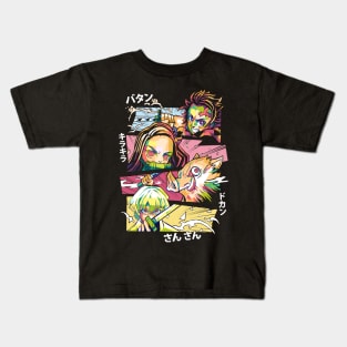 demon slayer Kids T-Shirt